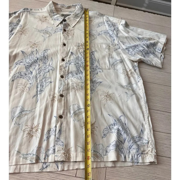 Sportif USA men's button down tropical print Hawaiian shirt.‎ Size XXL. - Picture 7 of 10